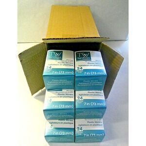 NEW Creative Converting 144 count colorful 7" plastic stirrers